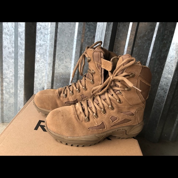 Reebok Rapid Response Insulated Tactical Boot SZ 7.5 M/9.5 W in Coyote main image 4